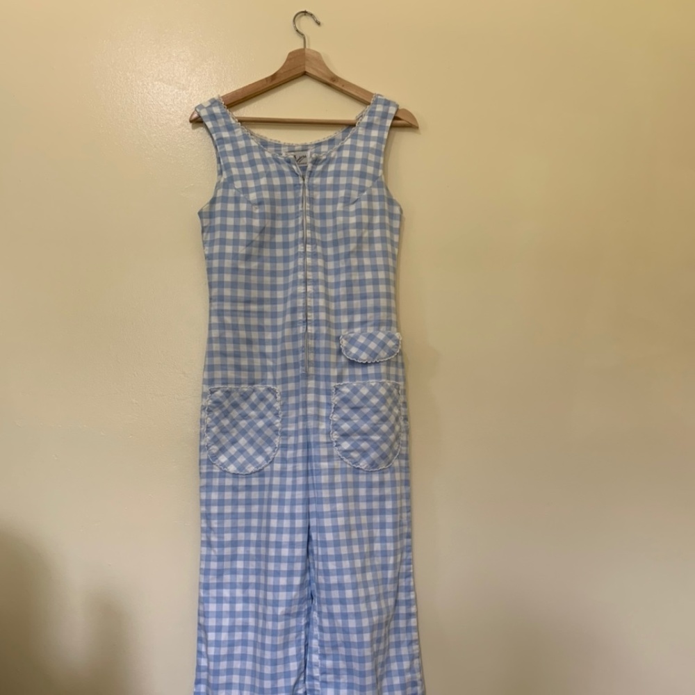 Vintage Gingham Romper